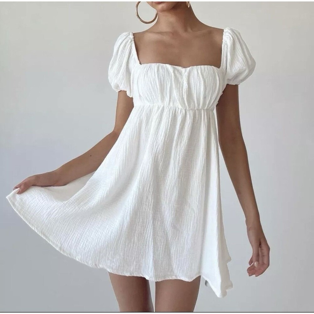 Princess Polly Let's dance Mini Dress Size 6 100% Cotton
